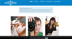 Desktop Screenshot of curso-de.es